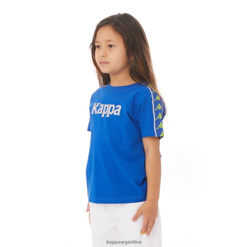 Kappa niños camiseta bendoc auténtica para niños azul 2FJJXV783