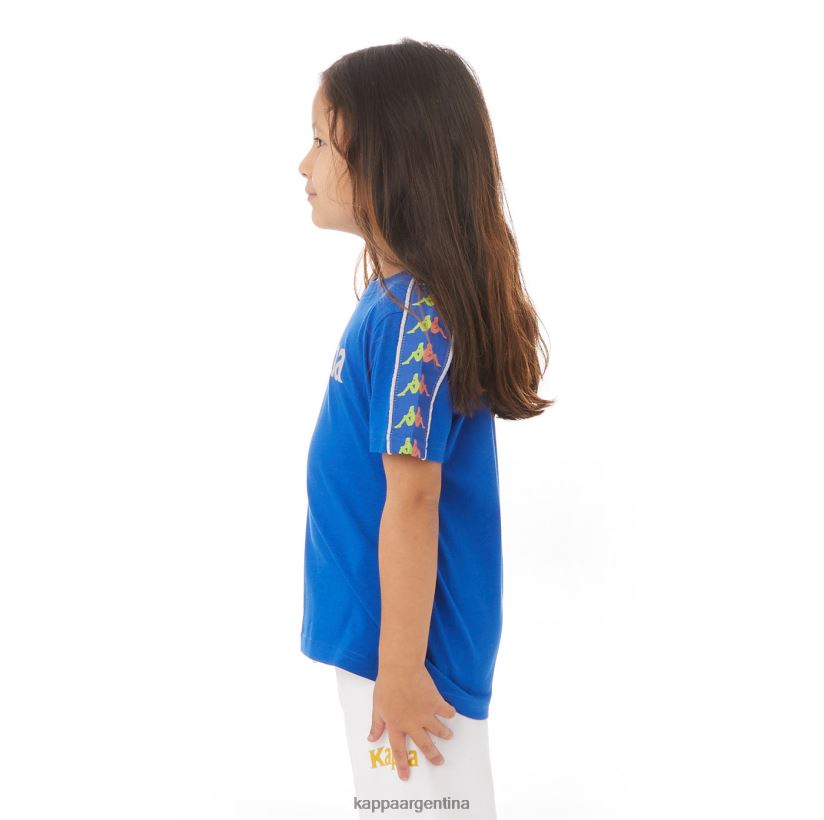 Kappa niños camiseta bendoc auténtica para niños azul 2FJJXV783