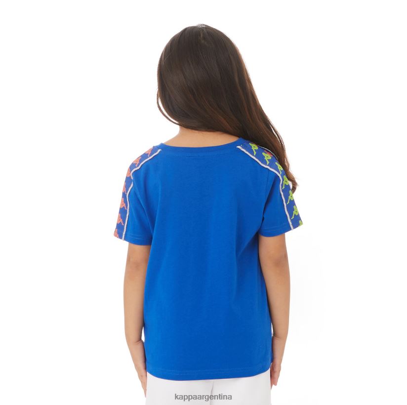 Kappa niños camiseta bendoc auténtica para niños azul 2FJJXV783