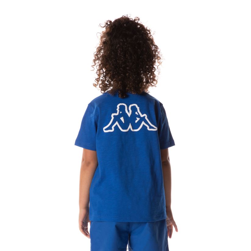 Kappa niños camiseta con logo cabal azul 2FJJXV706