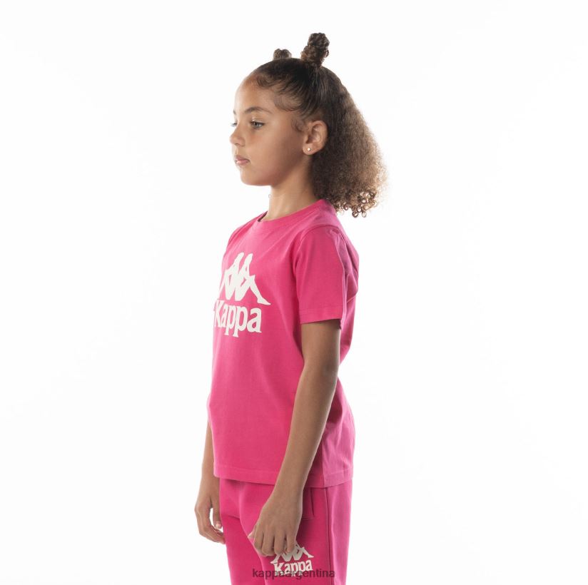 Kappa niños camiseta esstesi auténtica para niños arena rosa 2FJJXV693