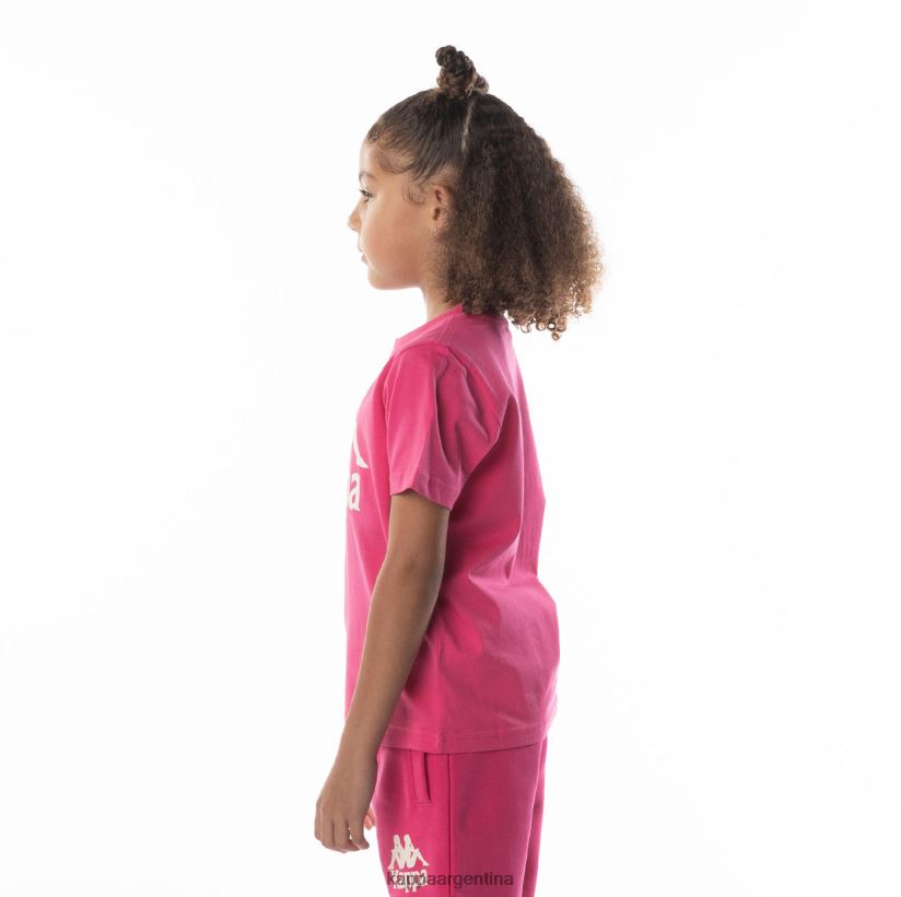 Kappa niños camiseta esstesi auténtica para niños arena rosa 2FJJXV693