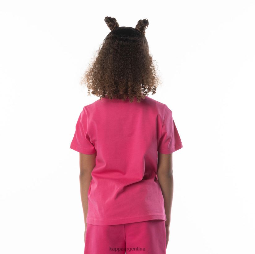 Kappa niños camiseta esstesi auténtica para niños arena rosa 2FJJXV693