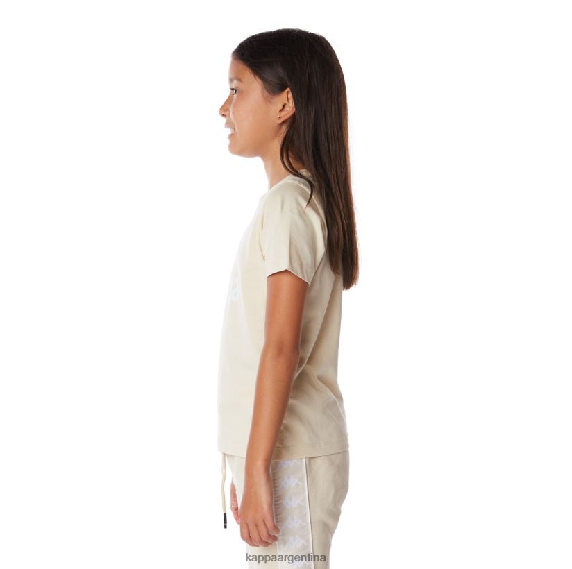 Kappa niños camiseta estessi niños auténtica beige 2FJJXV667