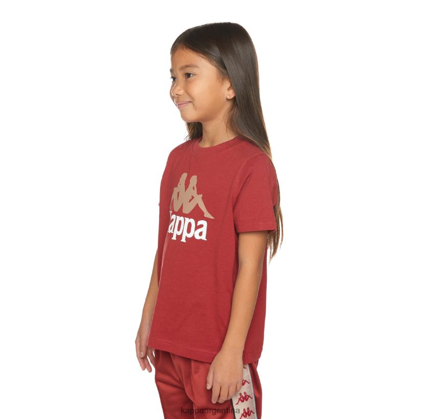Kappa niños camiseta estessi niños auténtica granate 2FJJXV657