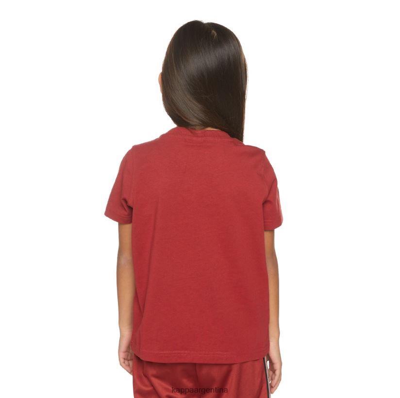 Kappa niños camiseta estessi niños auténtica granate 2FJJXV657