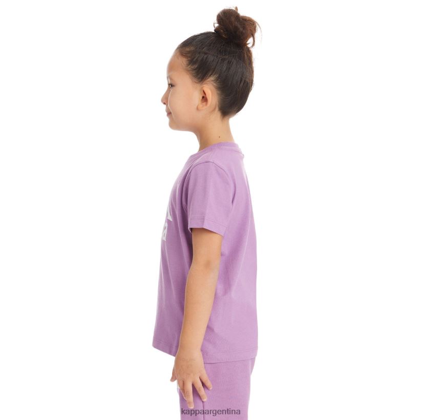 Kappa niños camiseta estessi niños auténtica lavanda violeta 2FJJXV745