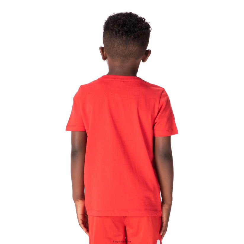 Kappa niños camiseta estessi niños auténtica rojo 2FJJXV668
