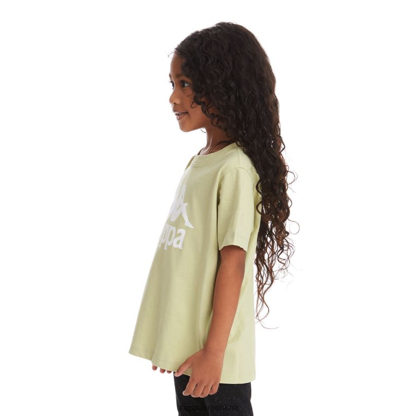 Kappa niños camiseta estessi niños auténtica salvia verde 2FJJXV744