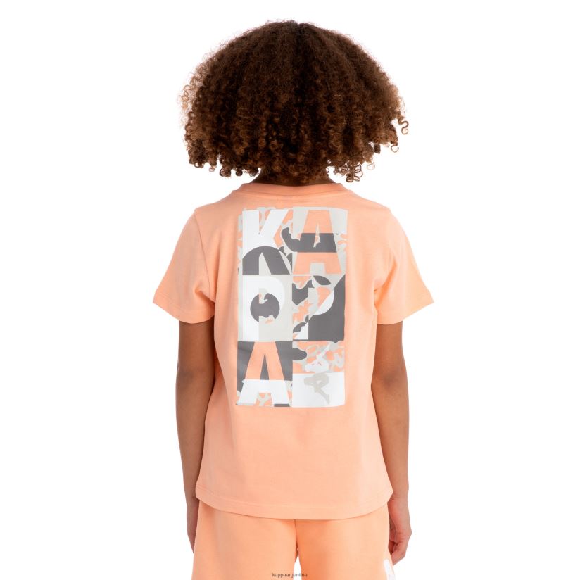 Kappa niños camiseta molongio auténtica para niños durazno 2FJJXV719