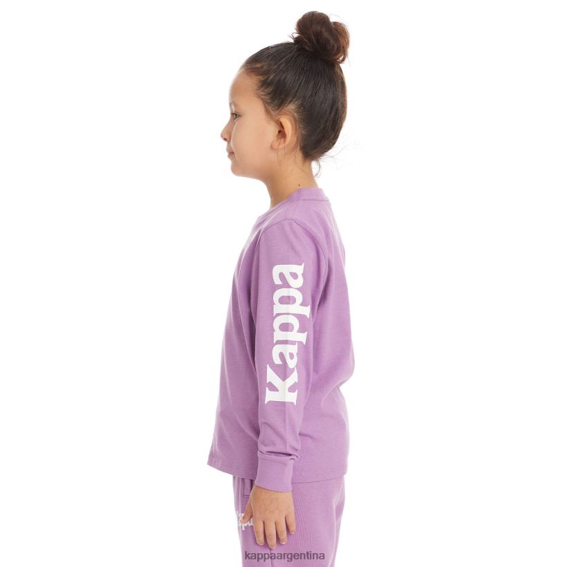 Kappa niños camiseta niño autentica ruiz 2 lavanda violeta 2FJJXV743