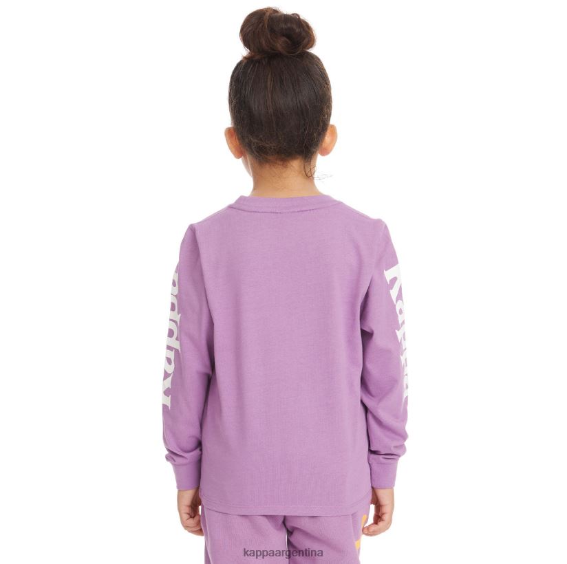 Kappa niños camiseta niño autentica ruiz 2 lavanda violeta 2FJJXV743