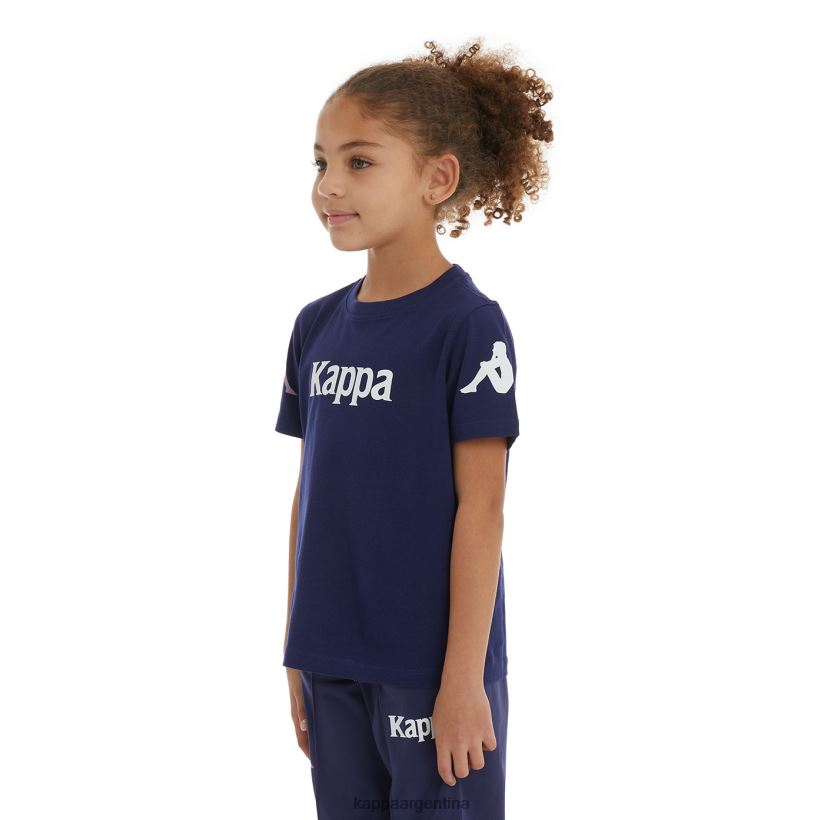 Kappa niños camiseta paroo auténtica para niños Armada 2FJJXV725
