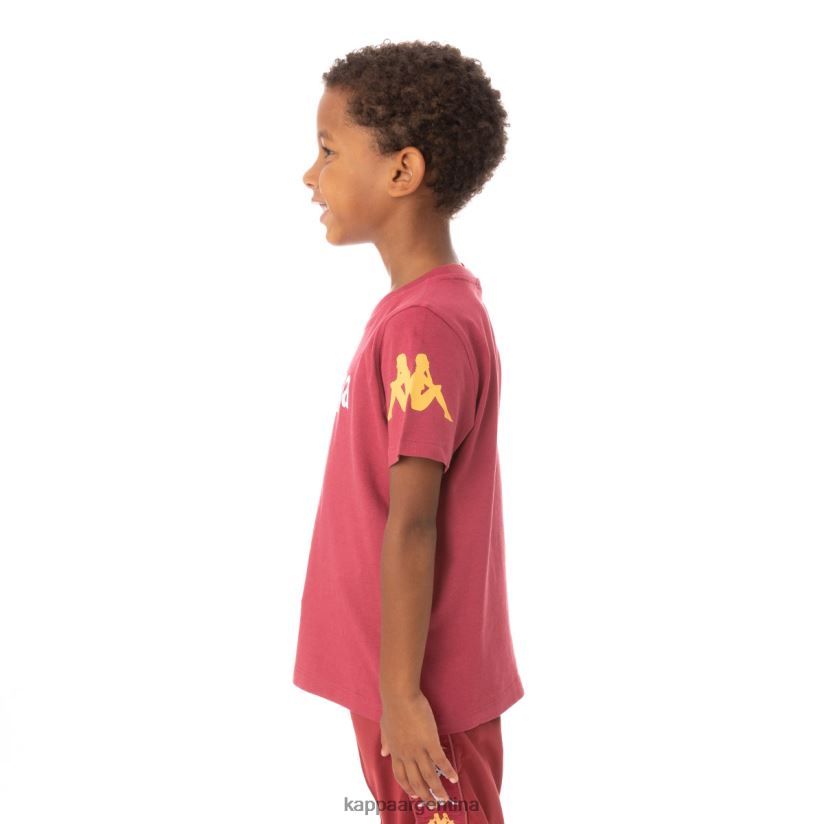 Kappa niños camiseta paroo auténtica para niños borgoña 2FJJXV757