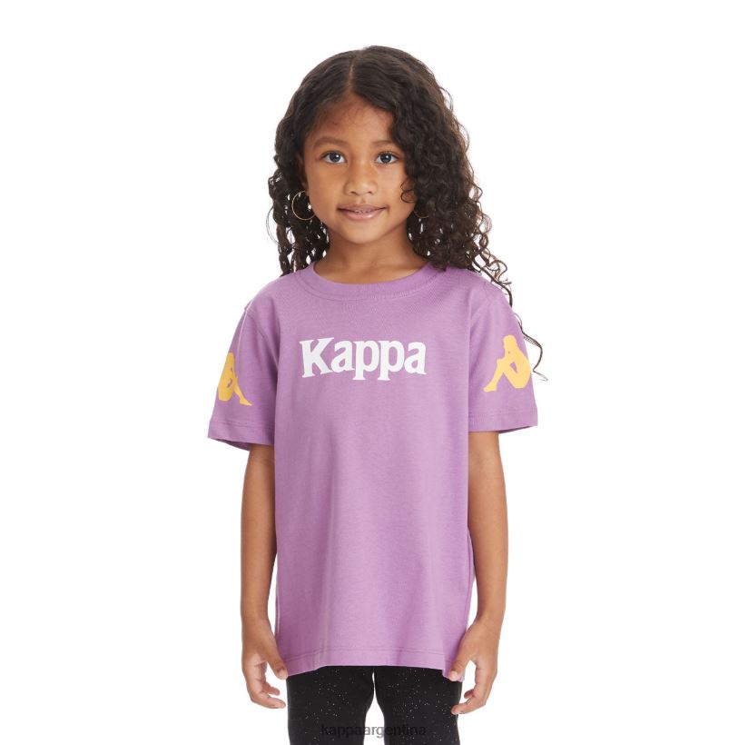 Kappa niños camiseta paroo auténtica para niños lavanda violeta 2FJJXV741
