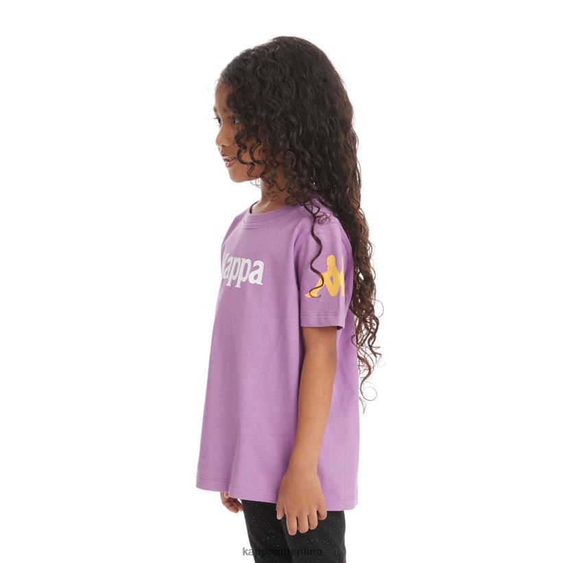 Kappa niños camiseta paroo auténtica para niños lavanda violeta 2FJJXV741