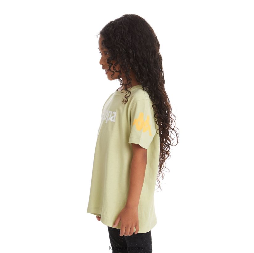 Kappa niños camiseta paroo auténtica para niños salvia verde 2FJJXV740
