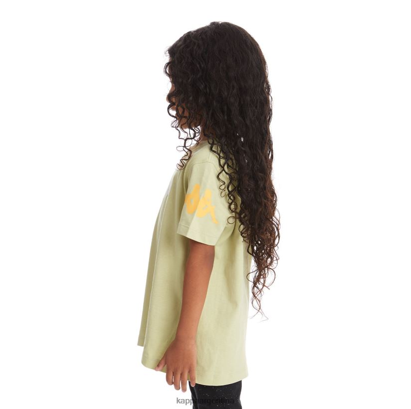 Kappa niños camiseta paroo auténtica para niños salvia verde 2FJJXV740
