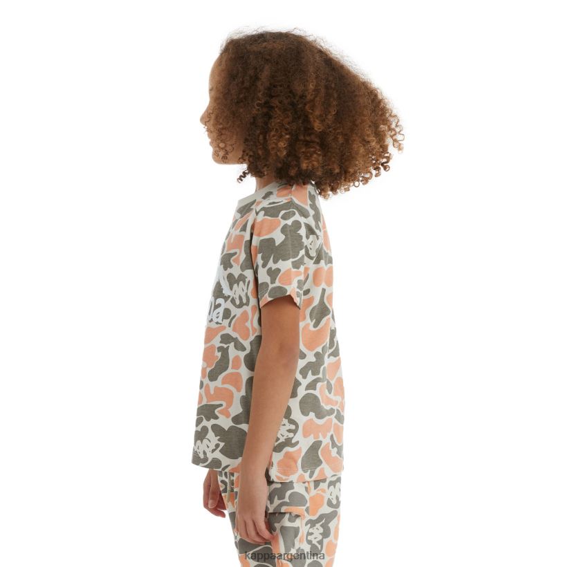Kappa niños camiseta pyllo auténtica para niños durazno 2FJJXV722