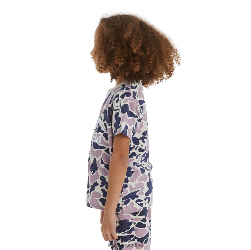 Kappa niños camiseta pyllo auténtica para niños violeta azul marino 2FJJXV723