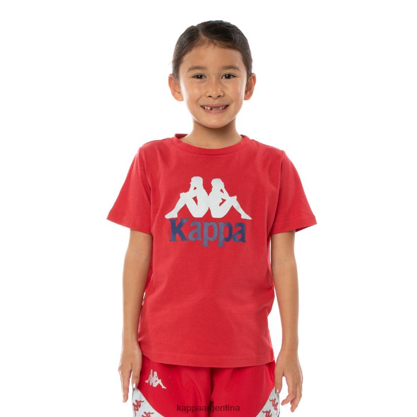 Kappa niños camiseta reflectante dris auténtica para niños rojo azul reflectante 2FJJXV784