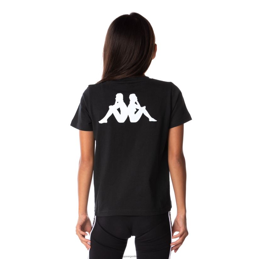 Kappa niños camiseta runis autentica para niños humo negro 2FJJXV666