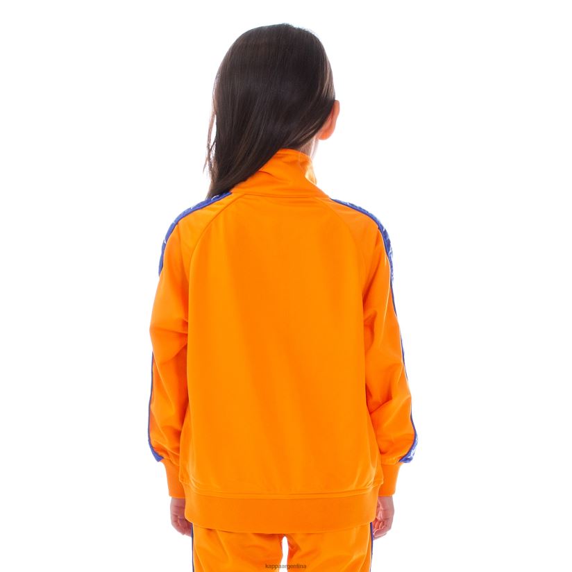 Kappa niños chaqueta deportiva 222 banda anniston para niños amarillo azul blanco 2FJJXV451