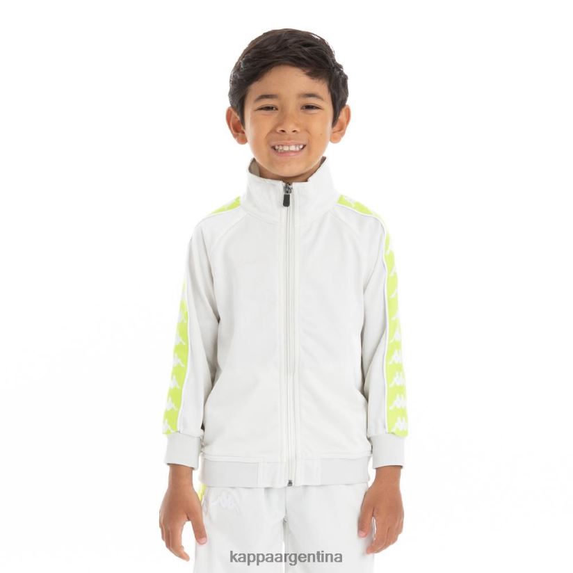 Kappa niños chaqueta deportiva 222 banda anniston para niños gris vapor verde lima 2FJJXV450