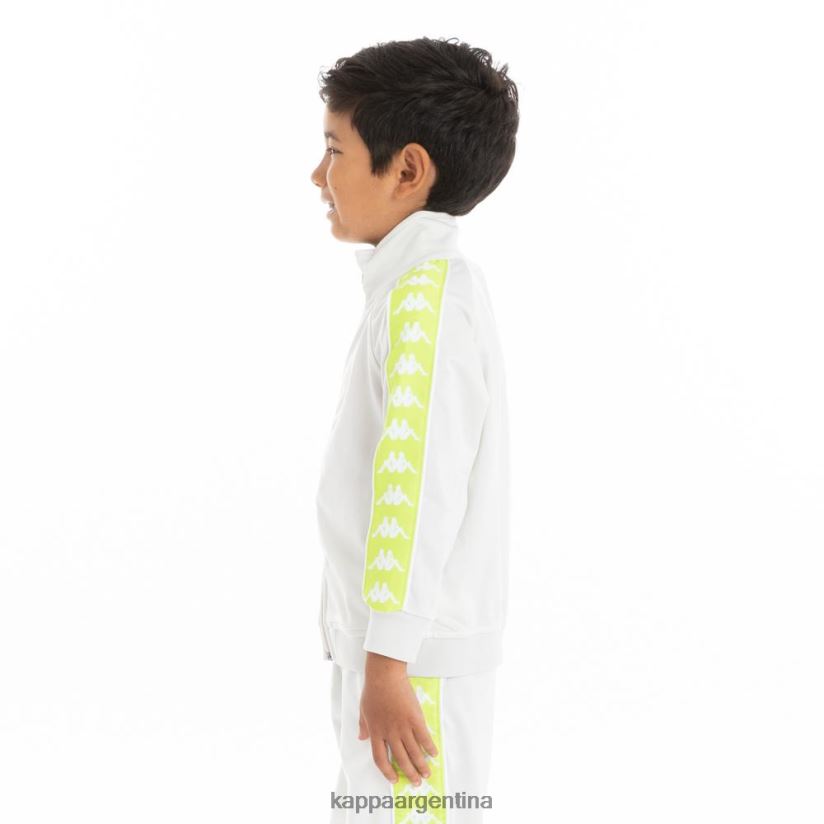 Kappa niños chaqueta deportiva 222 banda anniston para niños gris vapor verde lima 2FJJXV450