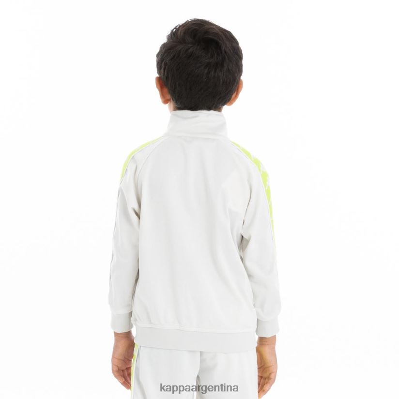 Kappa niños chaqueta deportiva 222 banda anniston para niños gris vapor verde lima 2FJJXV450