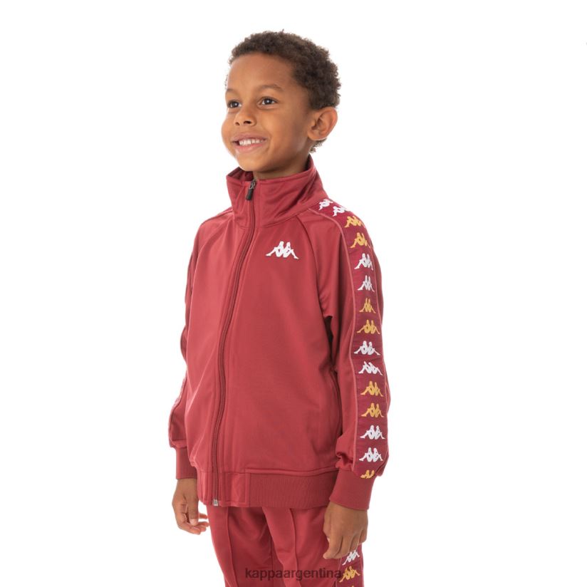Kappa niños chaqueta deportiva 222 banda annistonin para niños borgoña 2FJJXV437
