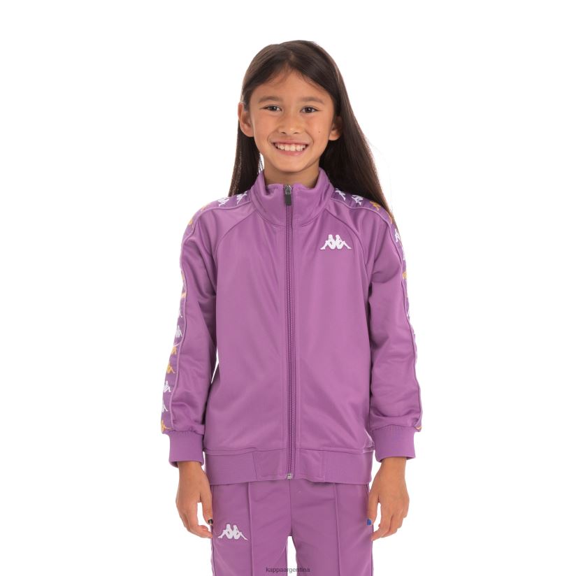 Kappa niños chaqueta deportiva 222 banda annistonin para niños lavanda violeta 2FJJXV431