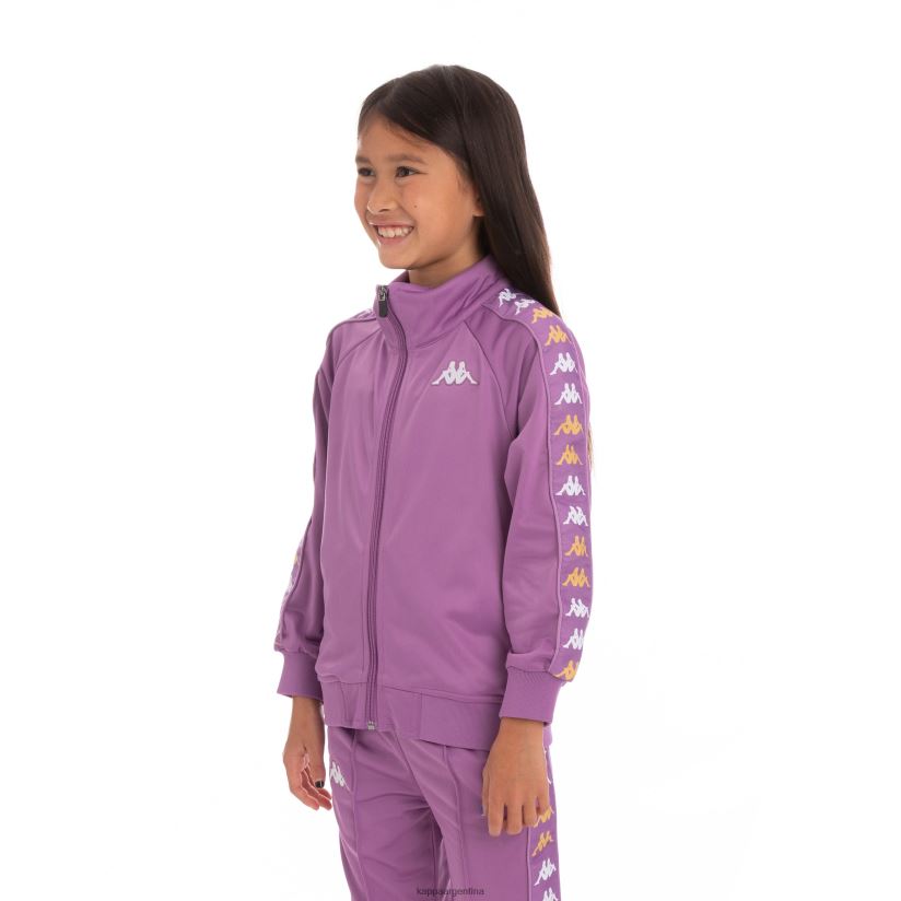 Kappa niños chaqueta deportiva 222 banda annistonin para niños lavanda violeta 2FJJXV431