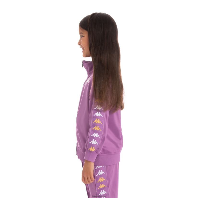 Kappa niños chaqueta deportiva 222 banda annistonin para niños lavanda violeta 2FJJXV431