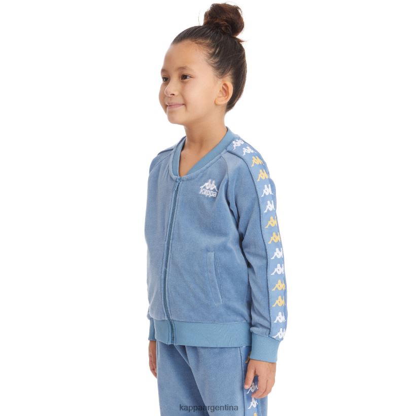 Kappa niños chaqueta deportiva 222 banda benettin para niños azul claro 2FJJXV439