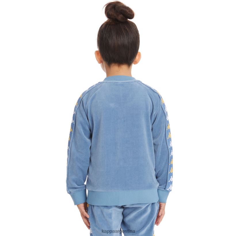 Kappa niños chaqueta deportiva 222 banda benettin para niños azul claro 2FJJXV439