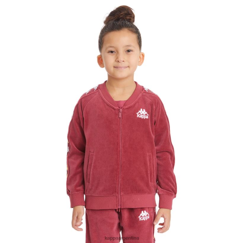 Kappa niños chaqueta deportiva 222 banda benettin para niños borgoña 2FJJXV440