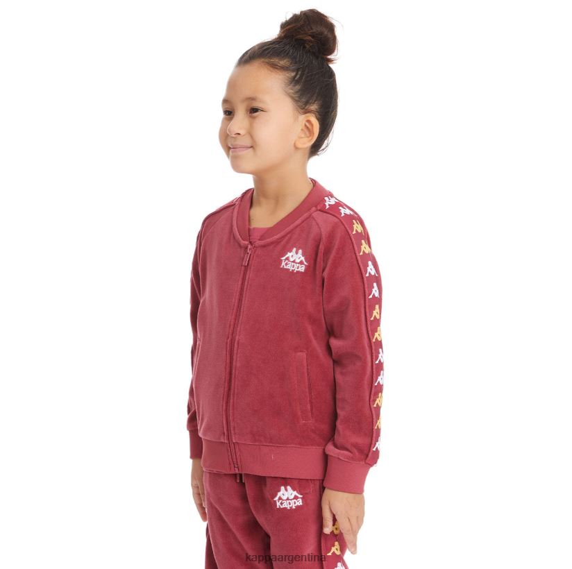 Kappa niños chaqueta deportiva 222 banda benettin para niños borgoña 2FJJXV440