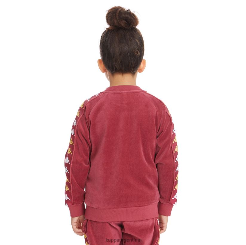Kappa niños chaqueta deportiva 222 banda benettin para niños borgoña 2FJJXV440
