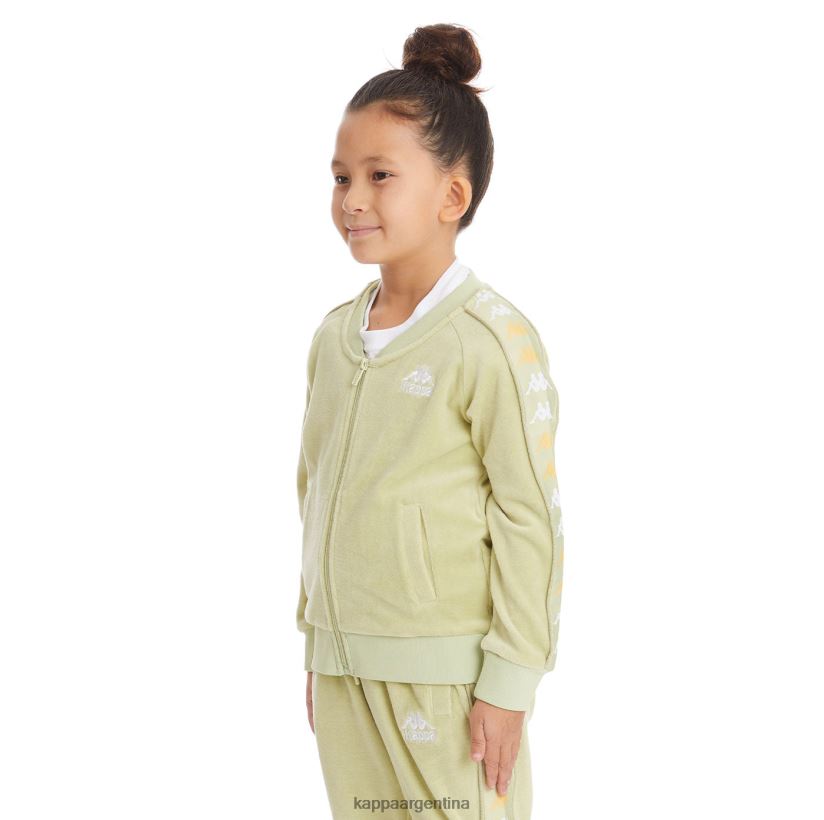 Kappa niños chaqueta deportiva 222 banda benettin para niños salvia verde 2FJJXV428