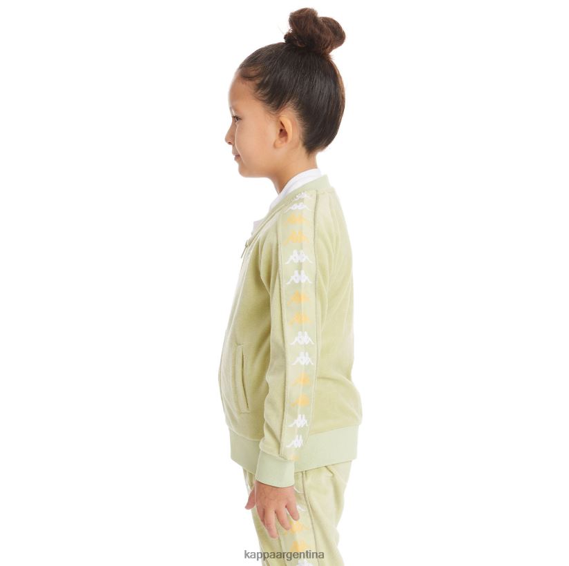 Kappa niños chaqueta deportiva 222 banda benettin para niños salvia verde 2FJJXV428