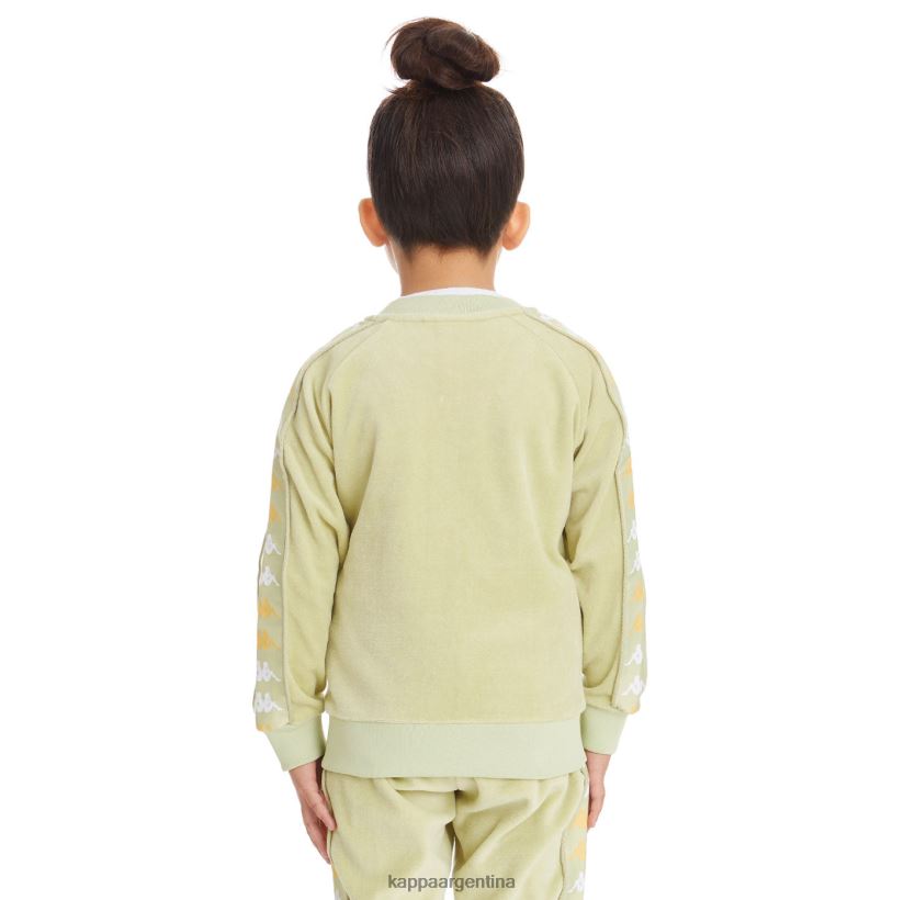 Kappa niños chaqueta deportiva 222 banda benettin para niños salvia verde 2FJJXV428