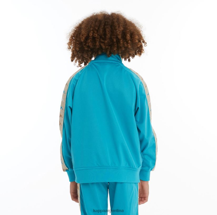 Kappa niños chaqueta deportiva 222 banda dullo 2 para niños aguamarina oscura 2FJJXV421