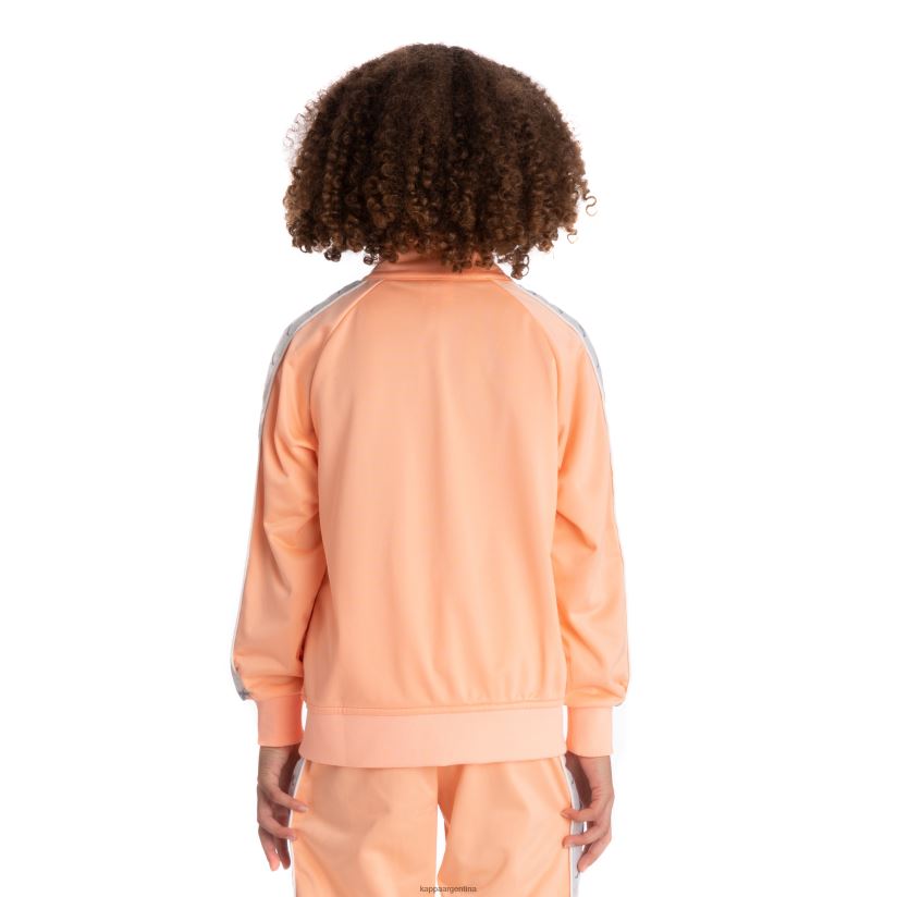 Kappa niños chaqueta deportiva 222 banda dullo 2 para niños durazno 2FJJXV422