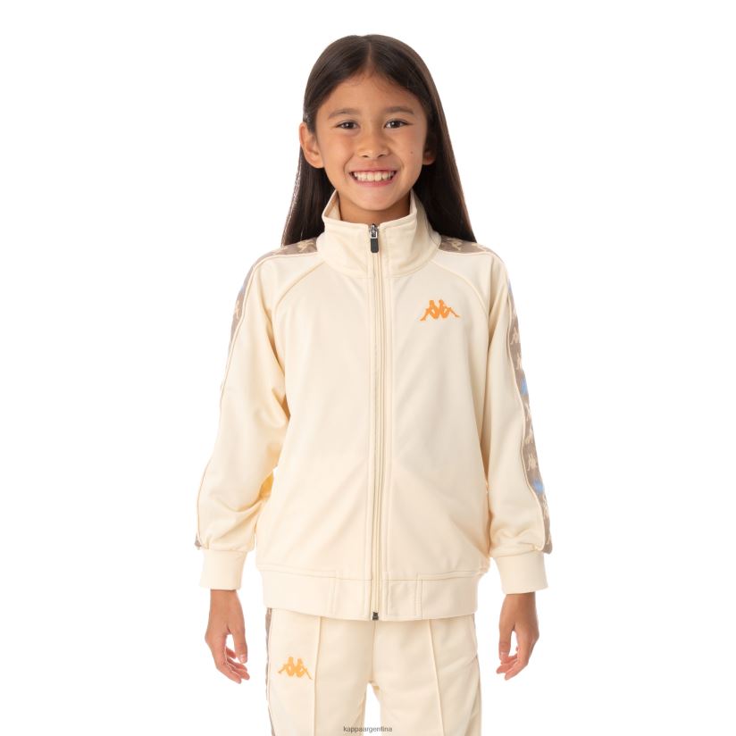 Kappa niños chaqueta deportiva 222 banda dullo para niños beige 2FJJXV448