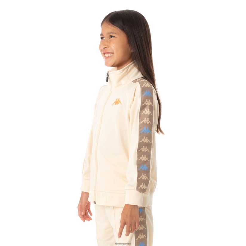 Kappa niños chaqueta deportiva 222 banda dullo para niños beige 2FJJXV448
