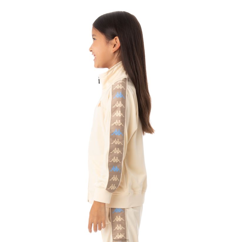 Kappa niños chaqueta deportiva 222 banda dullo para niños beige 2FJJXV448