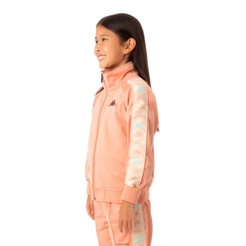 Kappa niños chaqueta deportiva 222 banda dullo para niños coral rosa 2FJJXV444