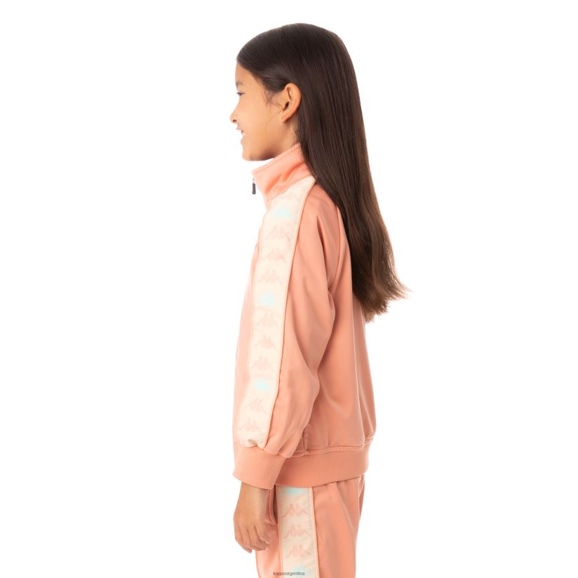 Kappa niños chaqueta deportiva 222 banda dullo para niños coral rosa 2FJJXV444