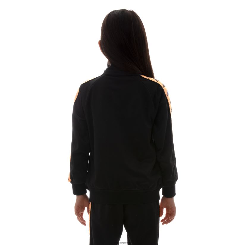 Kappa niños chaqueta deportiva 222 banda dullo para niños negro 2FJJXV445
